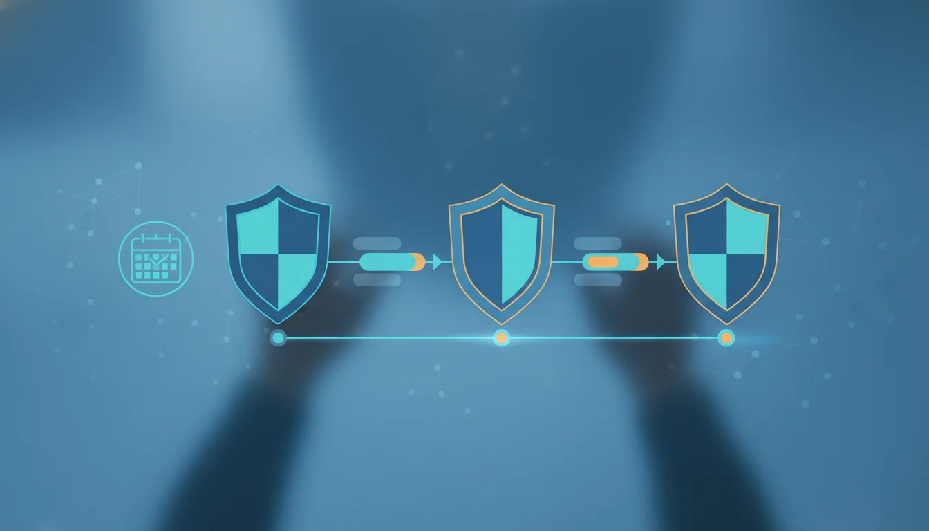 Abstract risk-check workflow for choosing between futures prop firms.